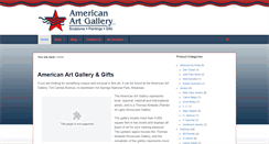 Desktop Screenshot of americanartgalleryandgifts.com